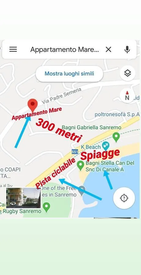 Appartamento Mare 103 Sanremo